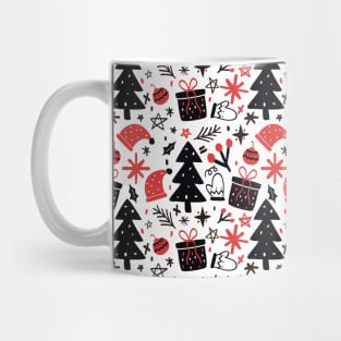 Christmas doodle Mug